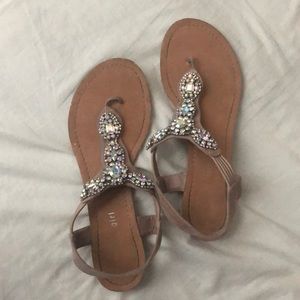 Madden Girl Jeweled Sandals